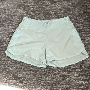 Teal athletica shorts